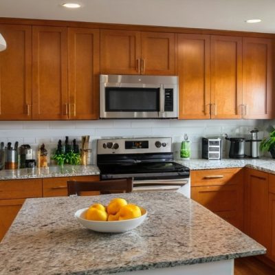 Photo kitchen layout efficiency
